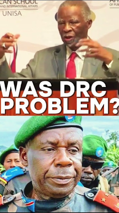 Thabo Mbeki on DRC #drc #congo #goma #m23 #news #politics #worldnews #tshisekedi #paulkagame #rwanda