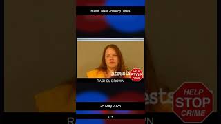 Burnet, Texas Booking Records - 25 May 2026