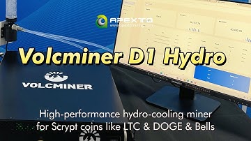 Volcminer D1 Hydro Review & Test | Powerful Scrypt Hydro Miner for LTC & DOGE