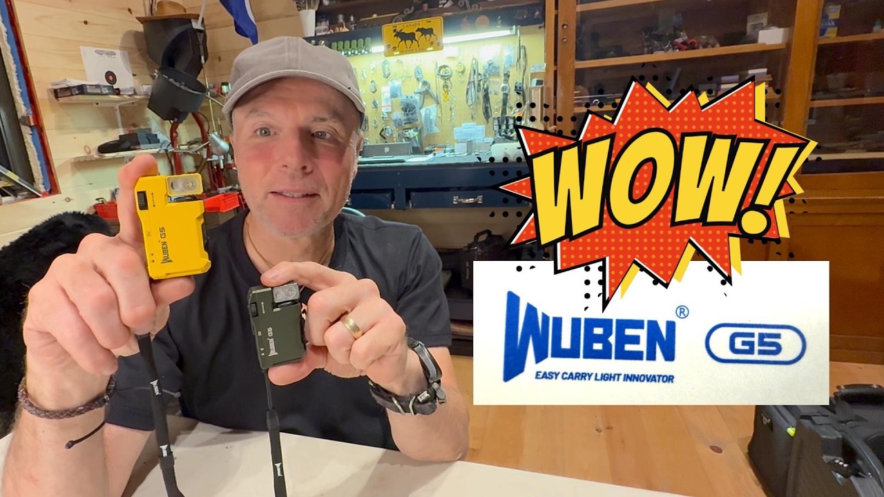 LA LAMPE DE POCHE WUBEN G5, TRÈS POLYVALENT 💥