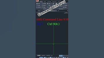 แถบ Command Line หาย ทำอย่างไร #autocad