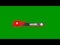 _No Copyright_ Green Screen Subscribe Button And bell icon.