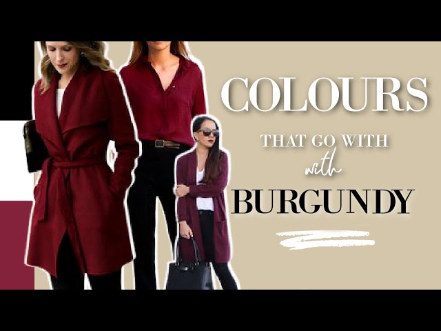 What Colors Go With Burgundy? Try These 12 Color Combos