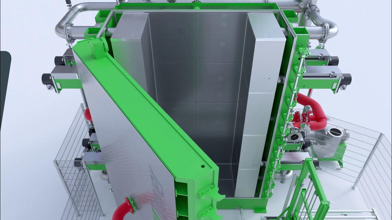 EPS block moulding machine EMTower Anti Bending YouTube