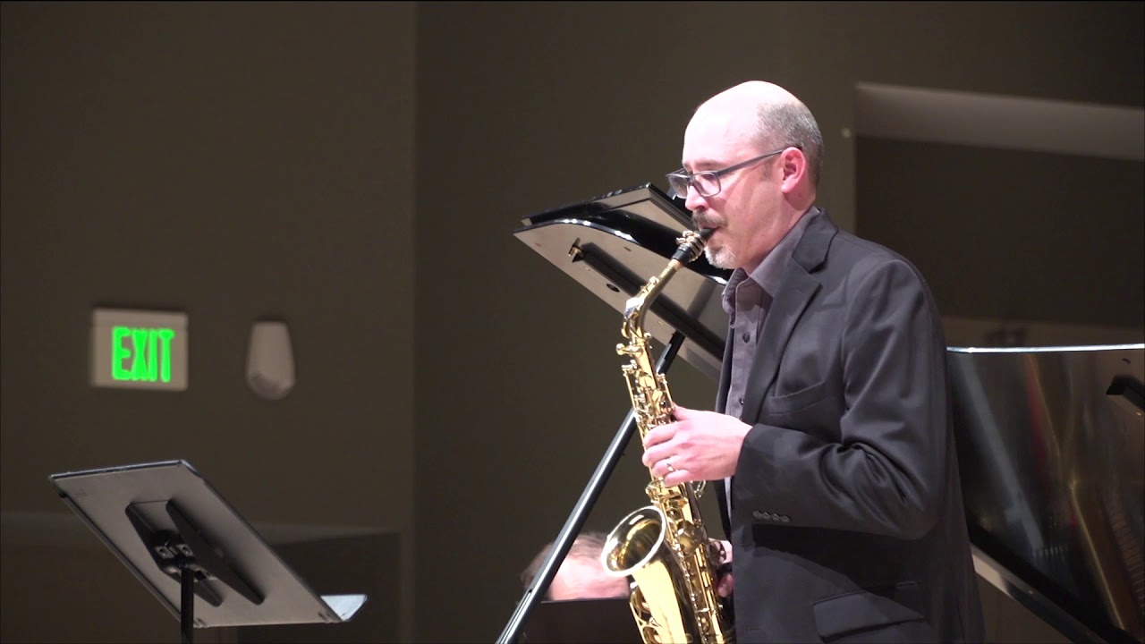 CSU Virtuoso Series Concert Saxophone Sonatas Peter Sommer and Tim