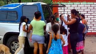 Reportaje sobre Chila de la sal, Puebla, México. Apoyo a damnificados.