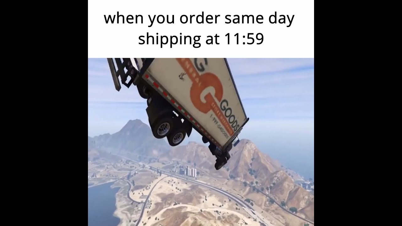 When you order same day shipping at 