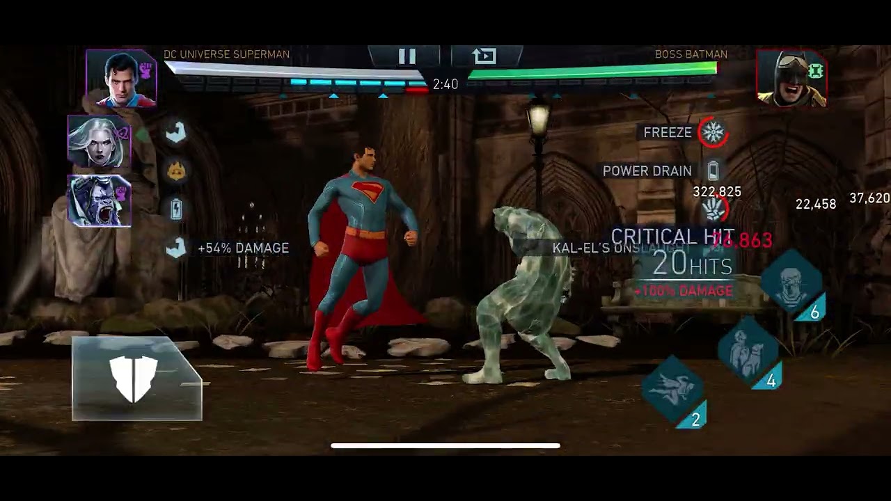 INJUSTICE 2 Mobile | SOLO RAID-The Last Contract| H7 BOSS BATMAN ONE SHOT! | 3* DC Superman (3gears)