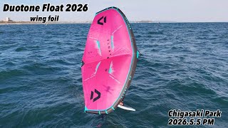 DUOTONE FLOAT 2026γ’γγ«θ©¦δΉγ¦γ€γ³γ°(Chigasaki Pharos) #γγγΌγ³ #drone #wingfoil #gofoil #waves #djimini5pro #ζ΅·