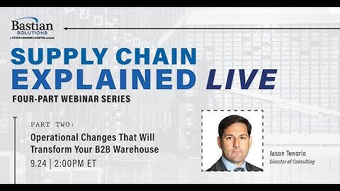 B2B Warehousing: Automation to Transform Operations