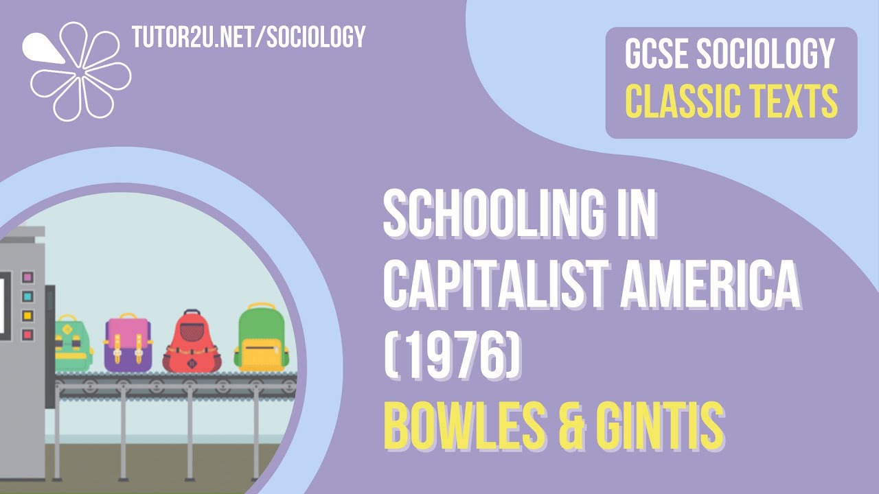 Schooling in Capitalist America (Bowles & Gintis) | AQA GCSE Sociology Classic Texts - YouTube
