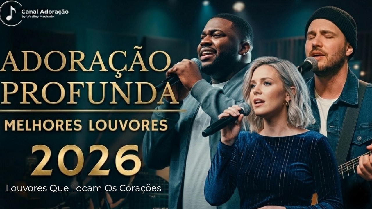 Lançamento 2026 - Os Melhores Louvores de Adoração | Hinos Evangélico Que Toca na Alma - Gospel 2026