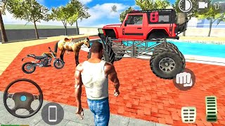 Monster Truck Driving At Indian Bike Driving 3D Game - Android GamePlay  screenshot 3