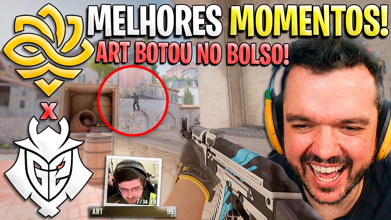 A NOVA LEGACY É INSANA PO***!🔥 LEGACY x G2 (MELHORES MOMENTOS) - ESL PRO LEAGUE - (GAULES)