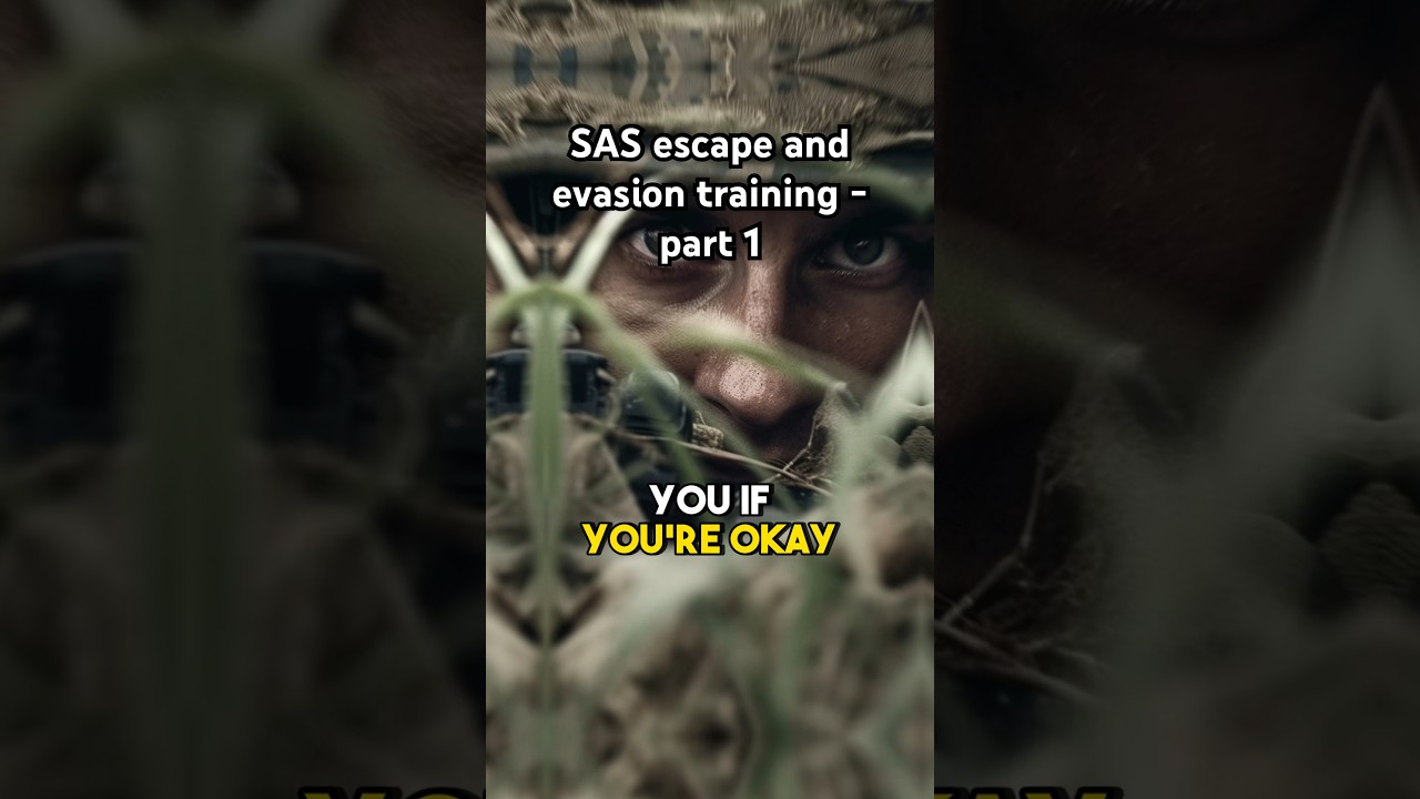 SAS escape and evasion training - part 1 🪖🫡 