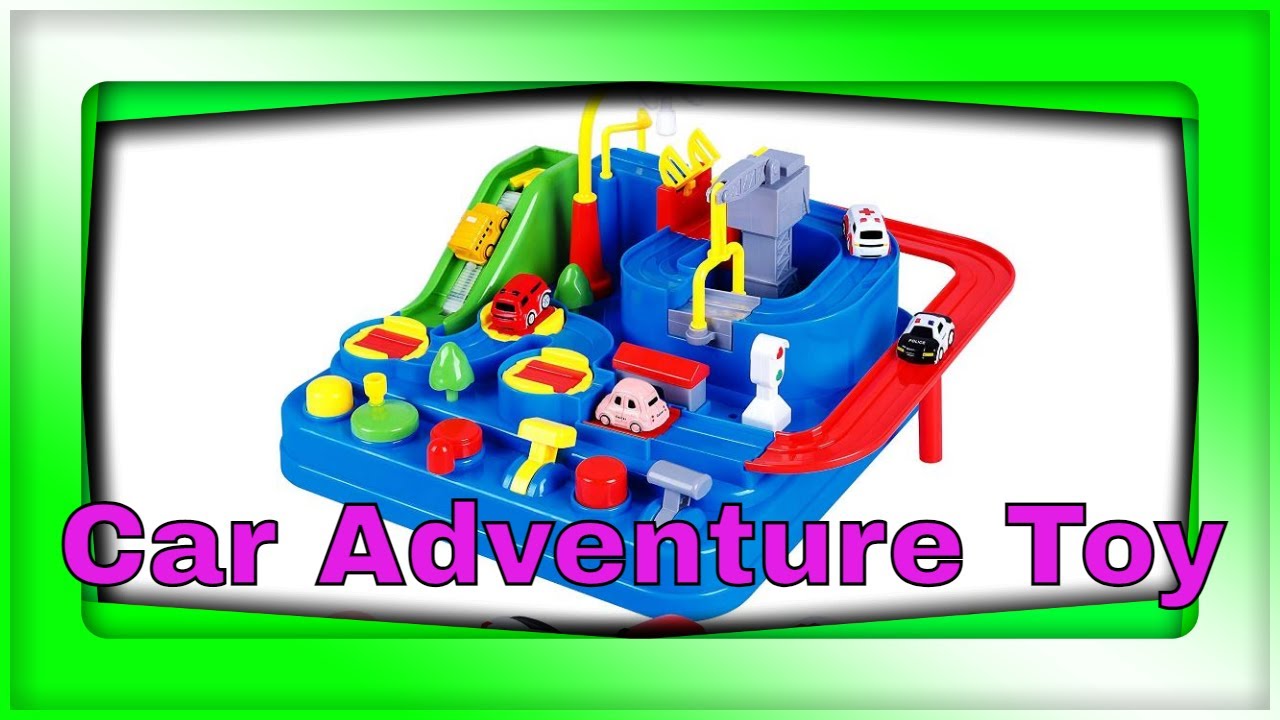Sakiyrmai Kids Race Track Car Adventure Toys City Rescue Preschool Educational Toy Vehicles Parent-Child Interactive Kids Puzzle Car Playsets for 3 4 5 6 7 8 Years Old Toddlers Boys Girls 