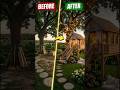 The Most Beautiful Backyard Setup Ever #usa #restoration #diy #shorts