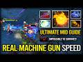 REAL MACHINE GUN SPEED MID GUIDE SNIPER | MJOLLNIR + HYDRA BREATH BUILD | 7.41b DOTA 2