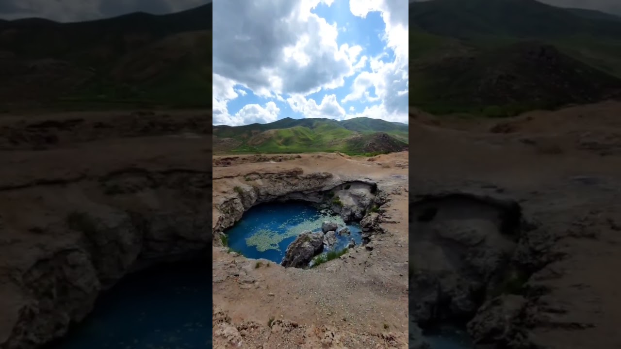 Qinarjeh Hot spring, Takab, West Azarbaijan, Iran