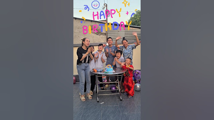 Chúc mừng sinh nhật #shost