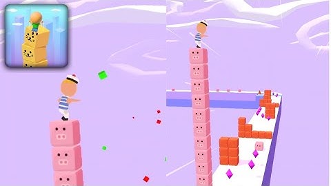 CUBE SURFER Game New Level 57-58 - All Levels Gameplay #Shorts Android,Ios