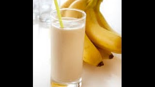 How To Make Banana Milkshake!