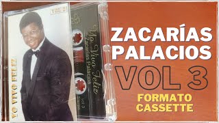 Vol 3 Zacarias Palacios Música Cristiana Formato De Grabación Sonido De Casete