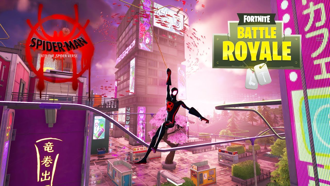 Miles Morales Fortnite Gameplay | NEW Spider-Man Update