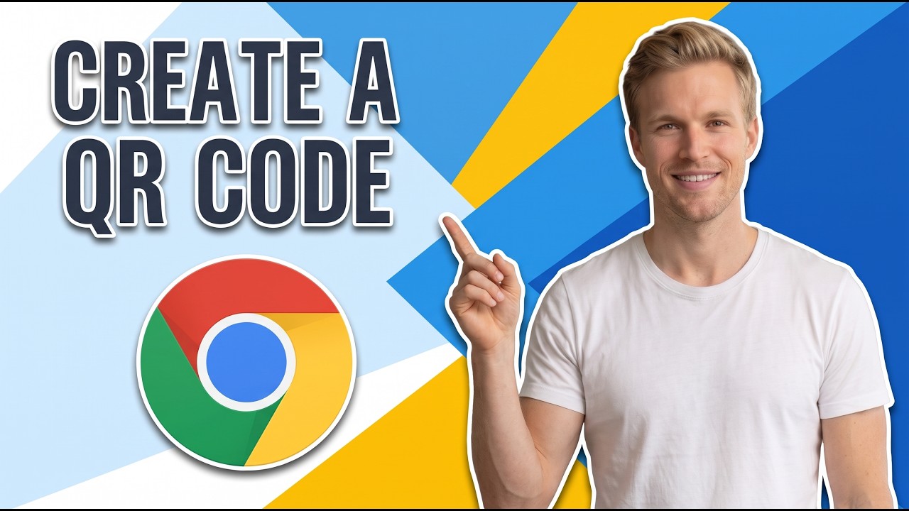 How To Create A QR Code In Google Chrome (Easy Guide) - YouTube