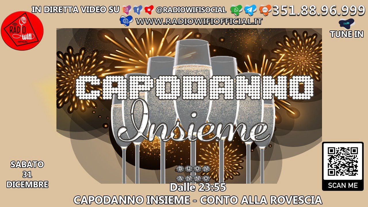 Capodanno Insieme CONTO ALLA ROVESCIA YouTube