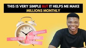 How to Stop PROCRASTINATING - This alone will Help you Make More Money!!!