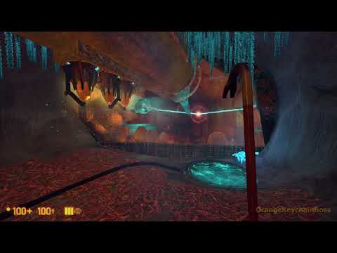 Black Mesa - Xen's Crystal Energy Borderworld Teleportation Scene (2021)