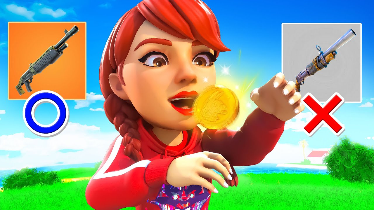 コイン投げで全てが決まるフォートナイト - YouTube