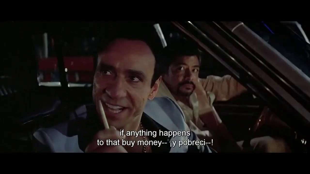 Scarface (1983) "And don't be calling me no f***ing dishwasher!" 720p