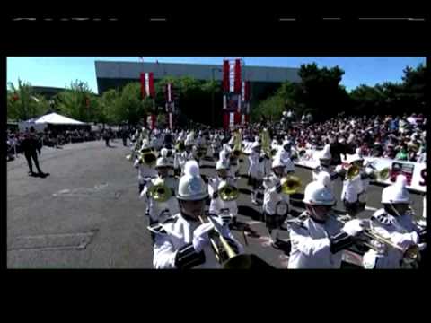 highlanders scotland Granada Hills Charter Highlander Band -- Portland Rose Parade 2013