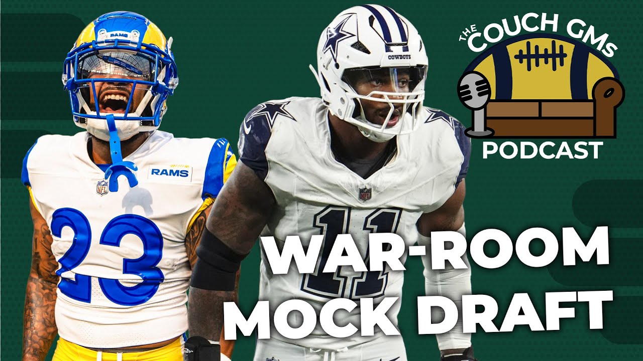 2025 Fantasy War-Room Mock Draft  | 12 Team PPR Collaborative Mock Draft + NFL News