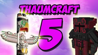 Minecraft Thaumcraft 5 (Thaumcraft 5) REVIEW (Part 4) - TOTEMS AND MAGNET FOR NOD GeronCraft Mods