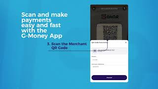 G-Money ऐप के साथ, आप किसी भी मर्चेंट के QR कोड को स्कैन करके तुरंत भुगतान कर सकते हैं। screenshot 3