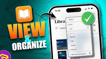 How to View and Organize Your Library in Apple Books for iOS 18 |  View and Organize iPhone Library