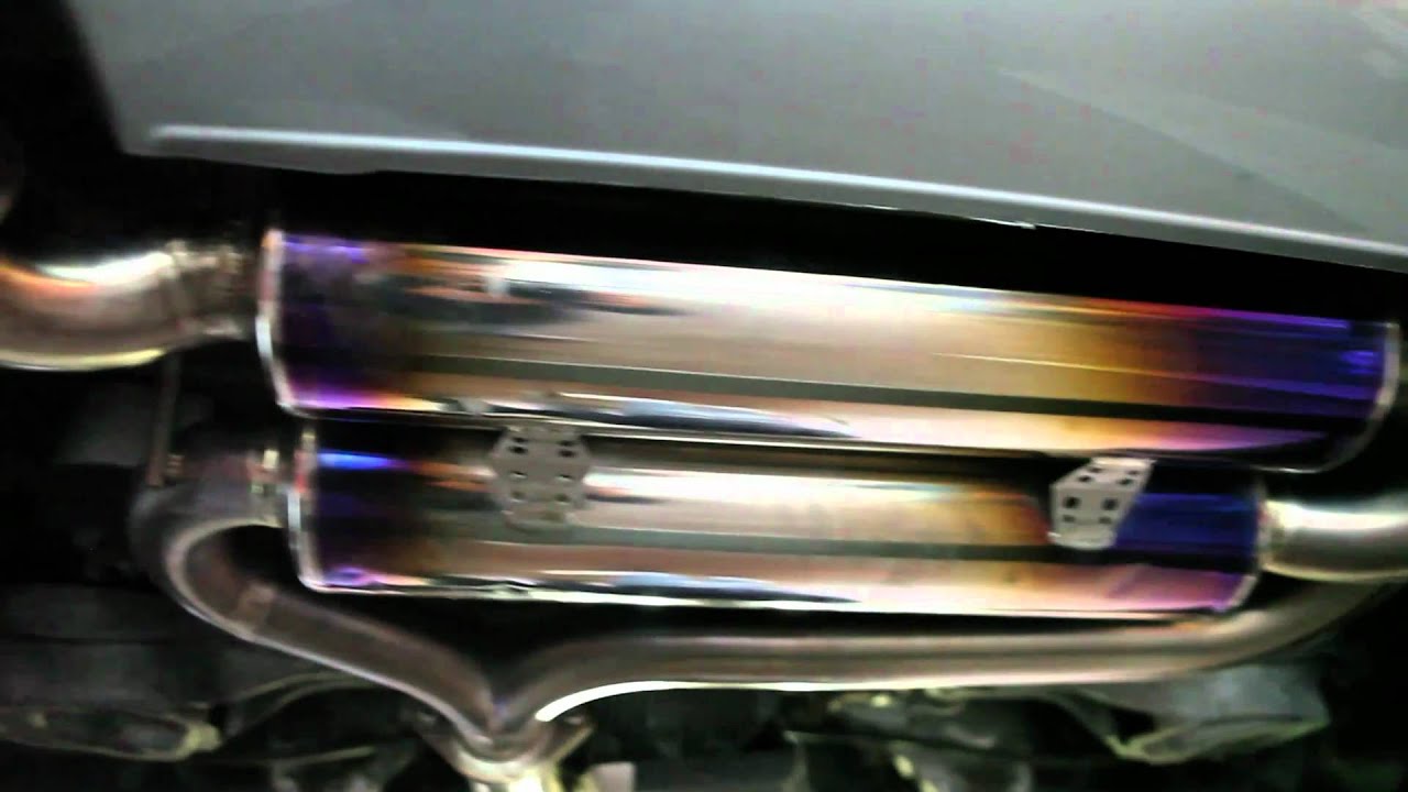 Nissan 350z GT - Amuse R1 Titanium Exhaust - YouTube