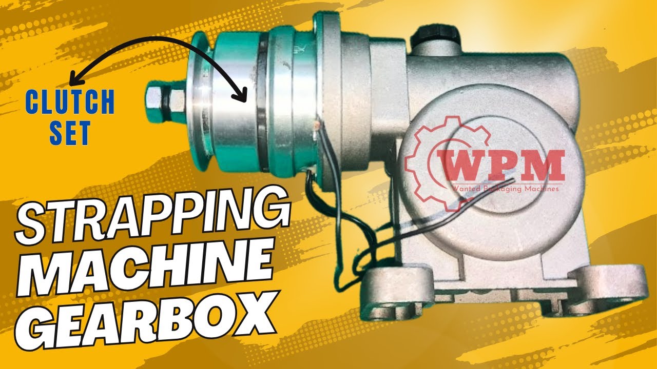 Strapping Machine Gearbox | Spear Part Available | 2025 | Make in India 