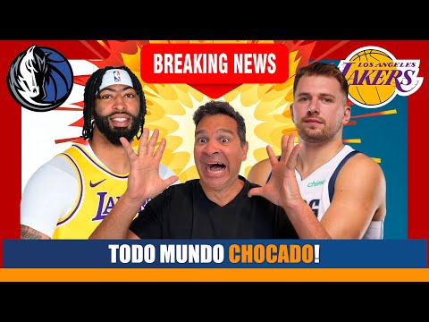 Os Mavericks ficaram LOUCOS? Doncic é jogador de LA... E AD é dos Mavs! Quem ganhou a troca?