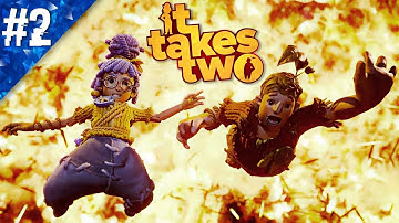 It Takes Two Full Gameplay Playthrough [Part-2] From Chapter 3[Hopscotch] to Chapter 4[Cuckoo Clock]