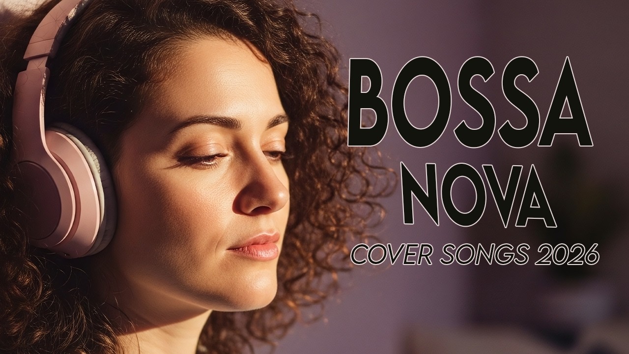 Top Bossa Nova Covers of Popular Songs 50 Hits 🌴 Soft Lounge Jazz Songs for Relaxing Evenings