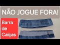 COMO FAZER ARTESANATO PARA GANHAR DINHEIRO c/ Calças jeans Usada