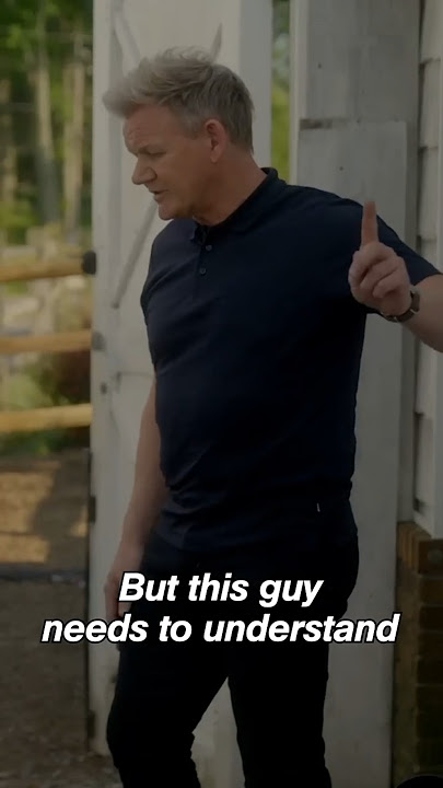 gordon pulls exhausted chef off the line and puts owner in his place #kitchennightmares