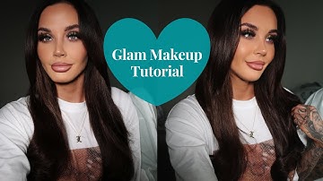 Glam Makeup Tutorial With Fluffy Soap Brows