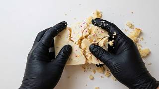 Oddly Satisfying Destruction: VANILLA SPONGE SQUARE CAKES [In Reverse] #378 ASMR (Relaxing) screenshot 4