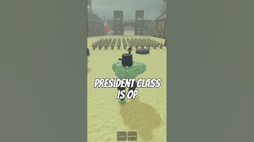 President Class is OP!  #robloxtiktok #deadrails #deadrailsroblox #robloxshorts