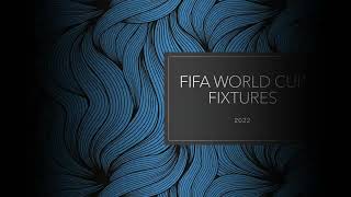Fifa World Cup Fixture 2022 | Where to watch world cup for free